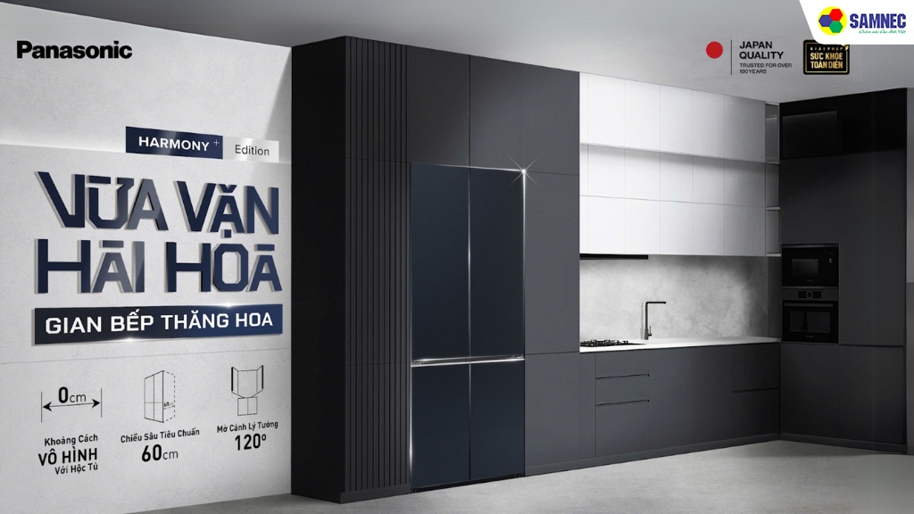 Tủ lạnh âm tường cho căn hộ