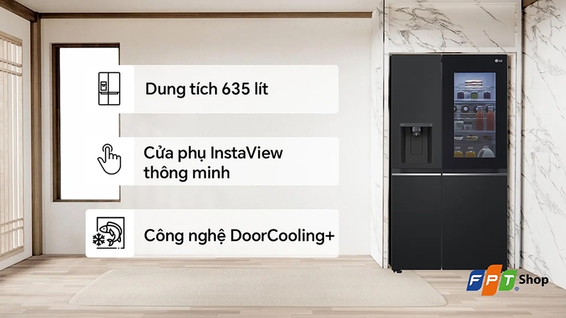 Tủ lạnh LG side by side