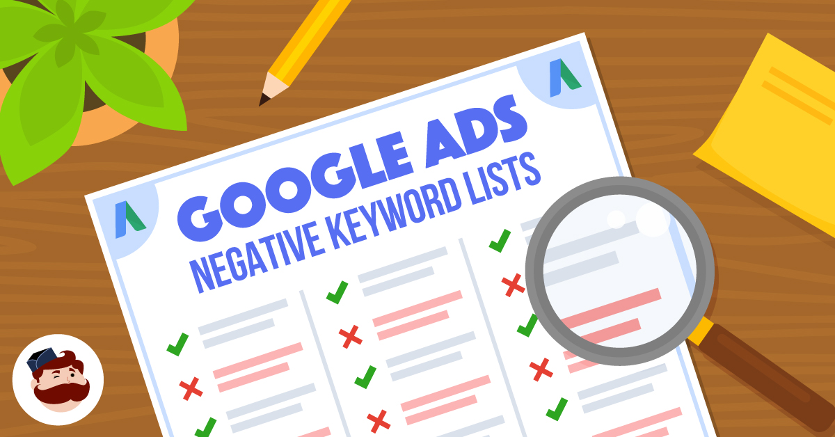 Danh sách negative keywords bảo vệ trong Google Ads