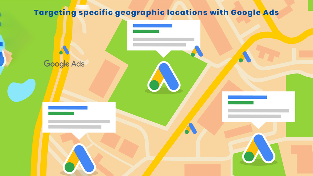 Ví dụ targeting theo địa lý cho dịch vụ công nghệ tại khu vực cụ thể