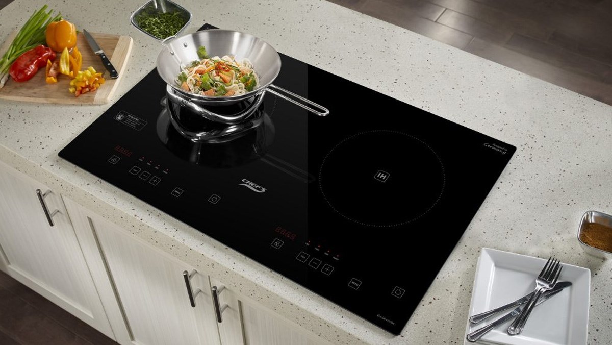 Gian bếp liền mạch và gọn