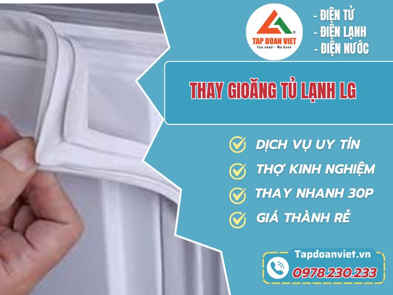 Gioăng cửa tủ lạnh kín