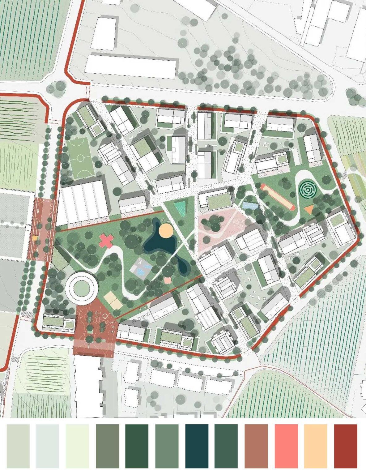 Sơ đồ kiến trúc mạng 6G minh họa ba thành phần chính và cách chúng tương tác