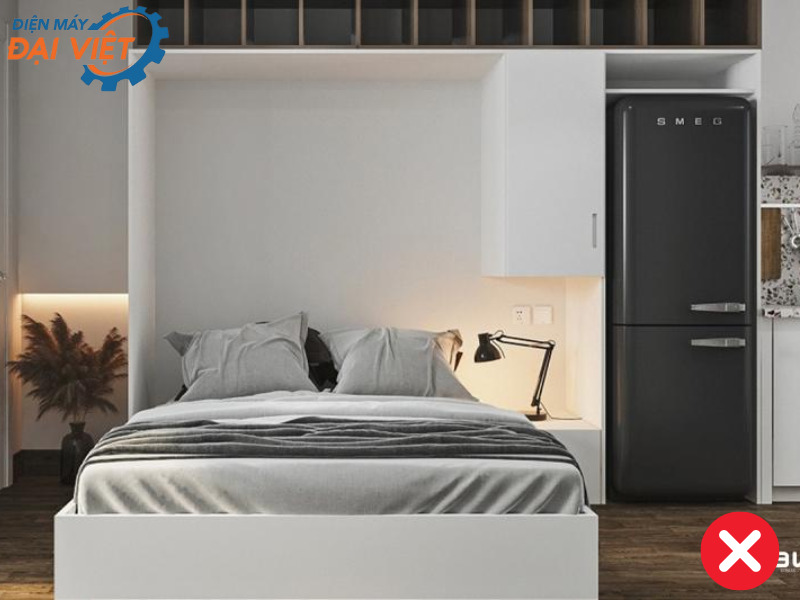 Tủ lạnh đặt nơi thoáng mát