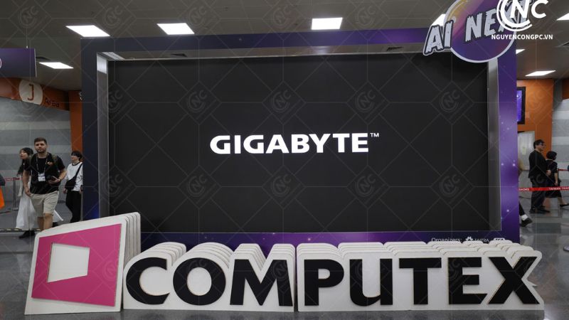 Không gian trưng bày công nghệ tại Computex