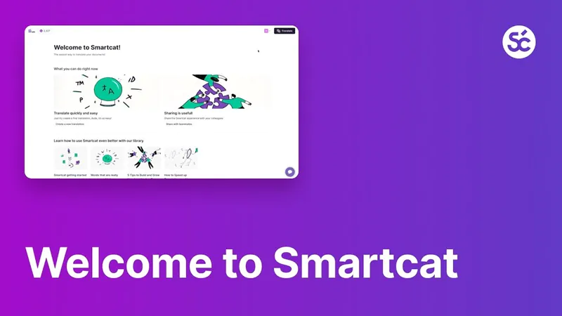 Dịch tài liệu đa nền tảng với Smartcat