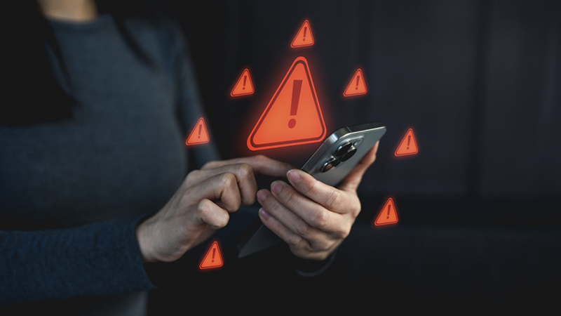 biểu tượng quyền truy cập dữ liệu ứng dụng trên điện thoại