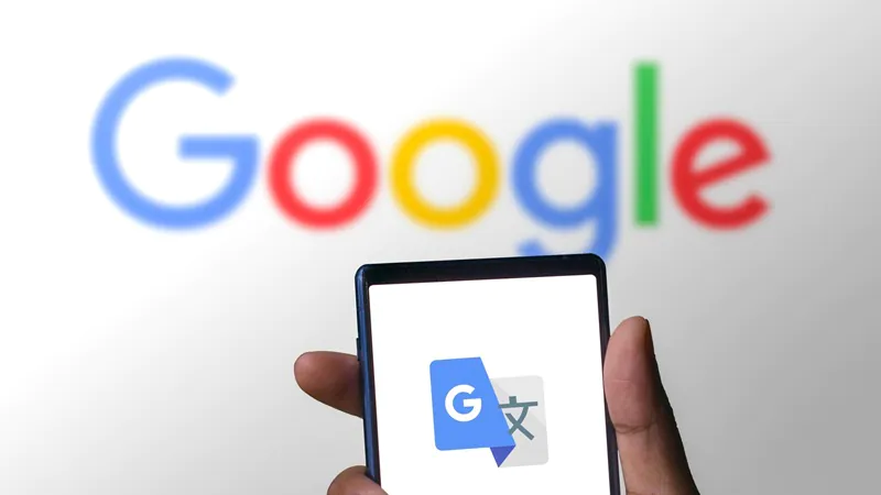 Giao diện Google Translate