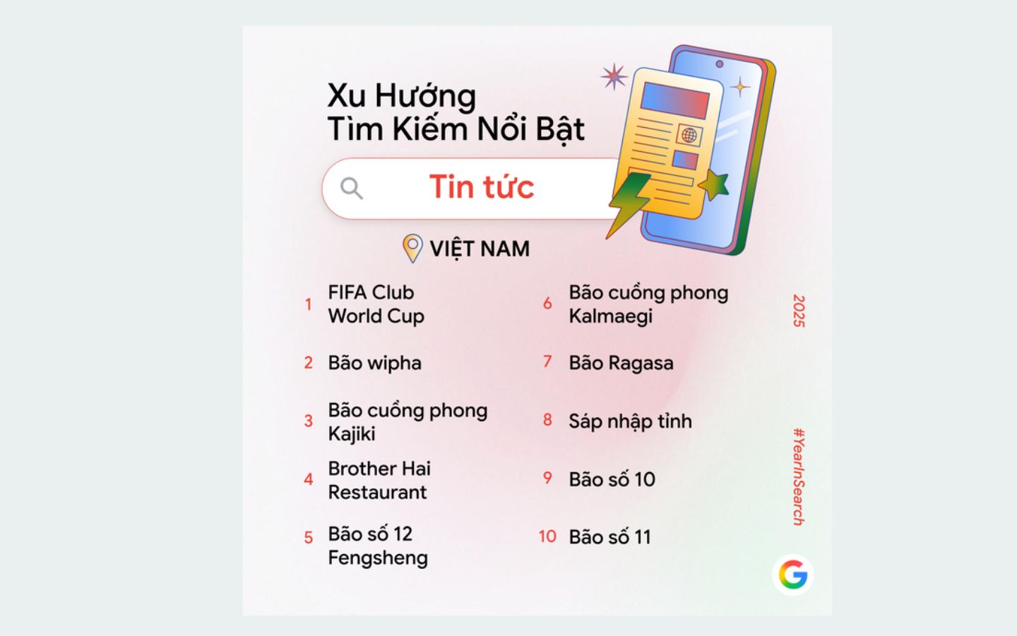 Tra cứu tin tức thời tiết và thiên tai
