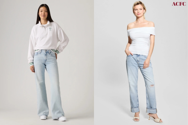 Tiêu Chí Mua Quần Jean Nữ Cao Cấp: Đứng Phom, Bền Màu Và Ôm Dáng Đẹp