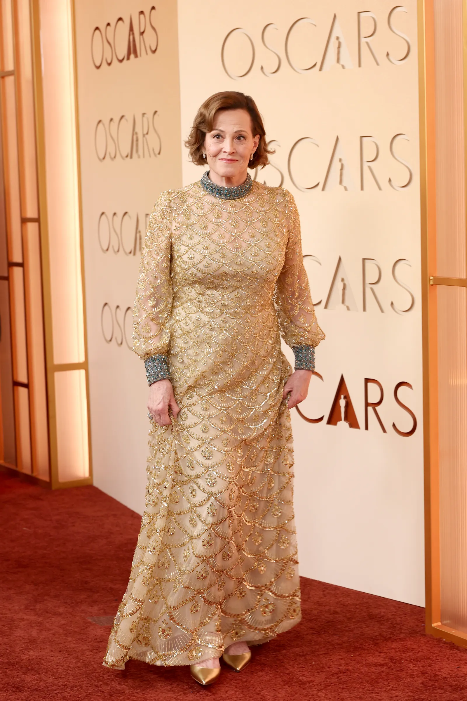 Statuette dressing tại Oscars 2026