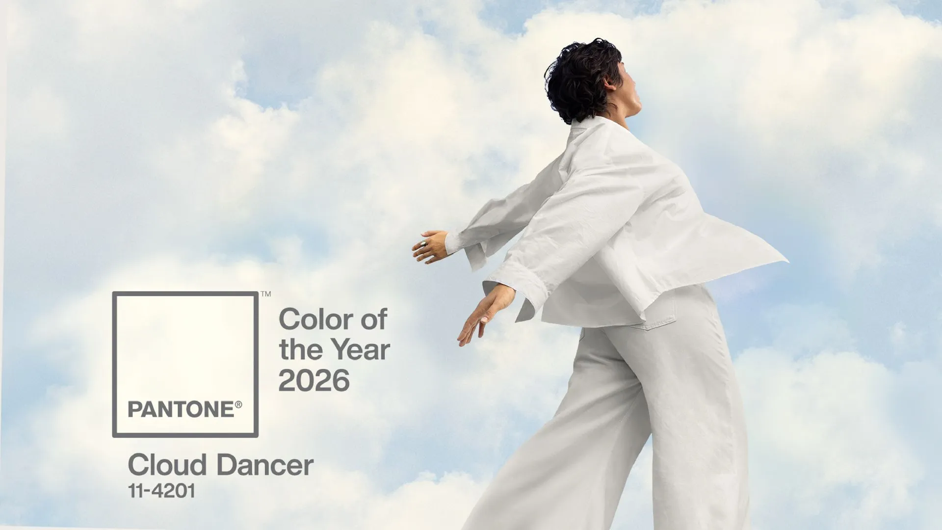 Cloud Dancer là màu chủ đạo 2026