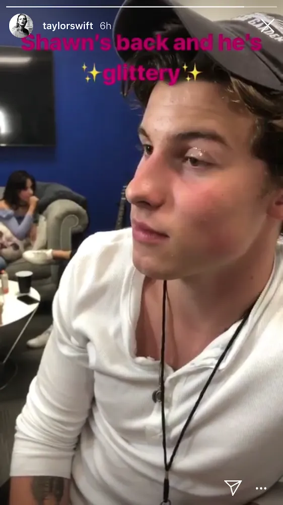 Shawn Mendes diện phong cách lấp lánh ấn tượng hậu trường cùng Taylor Swift