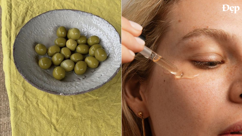 Dầu olive dưỡng ẩm cho da khô