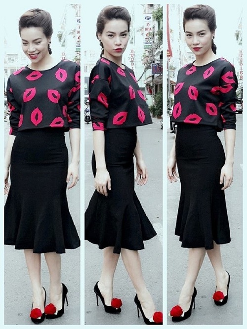 Chân váy ren trắng tinh khôi phối cùng phụ kiện mùa hè thanh lịch