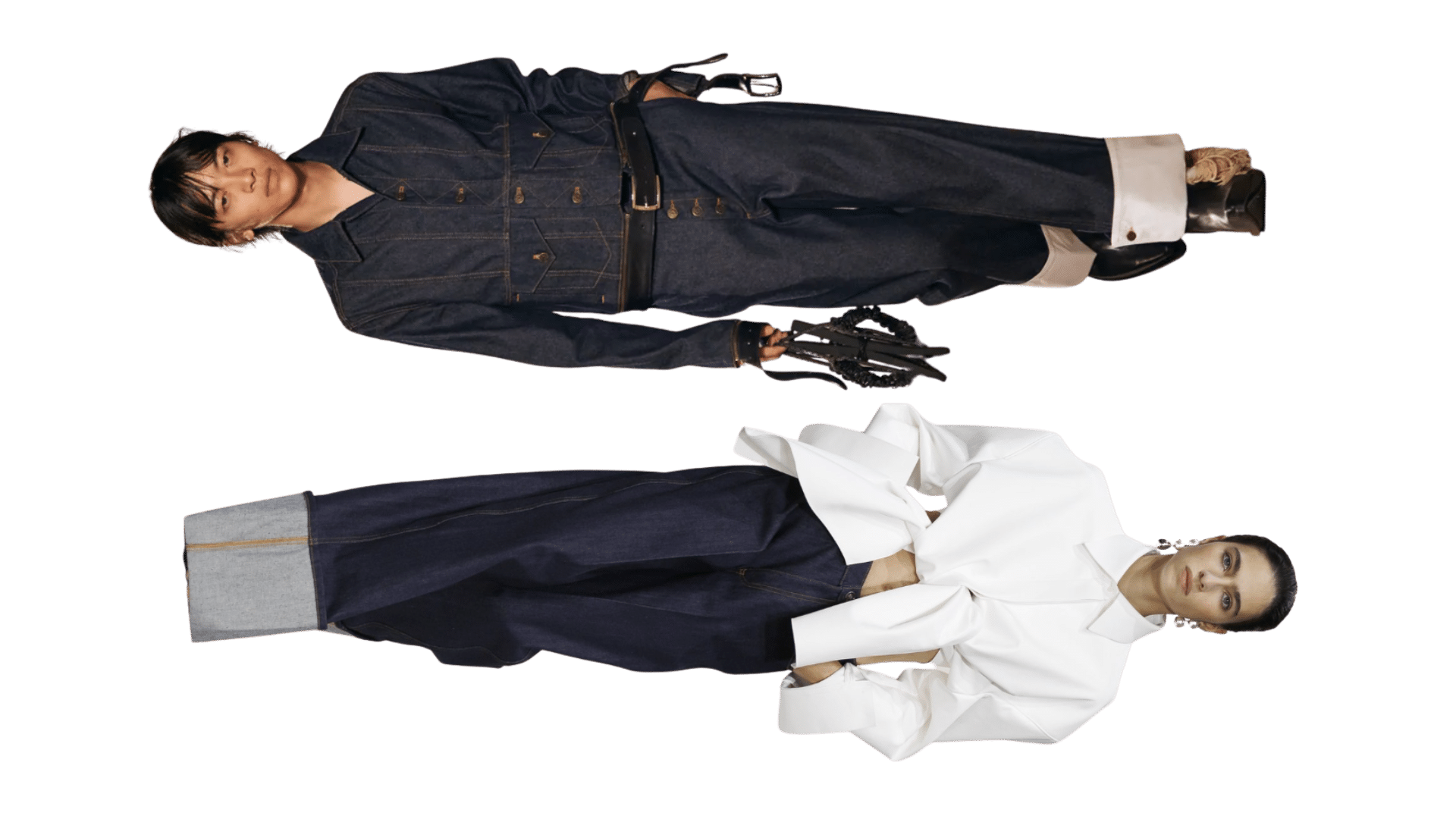 Trang phục Brut Denim giữ phom dáng nguyên bản rập khuôn hoàn hảo