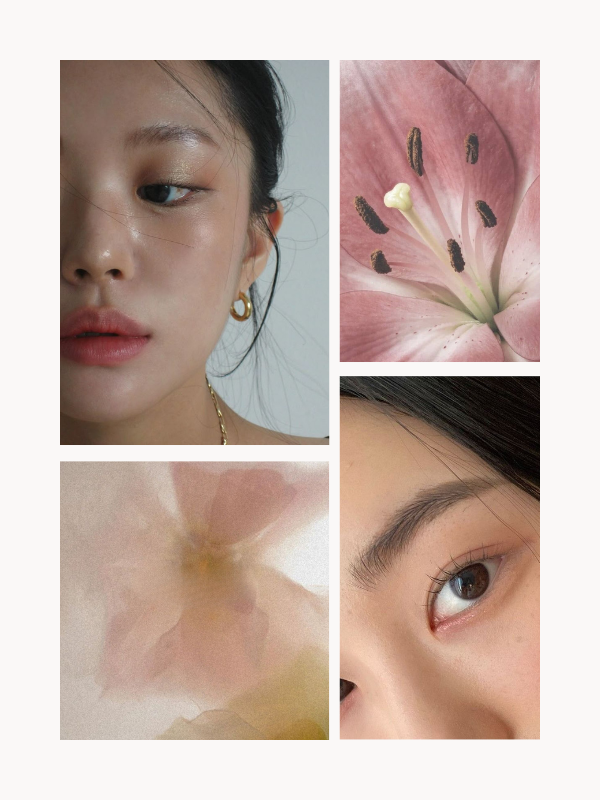 Mắt trang điểm Hàn Quốc mùa hè với hiệu ứng trong veo