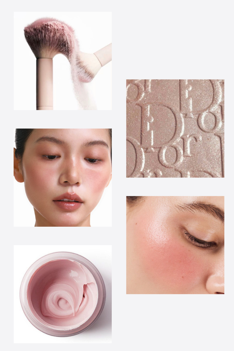 Má hồng hồng đào tươi tắn cho mùa hè