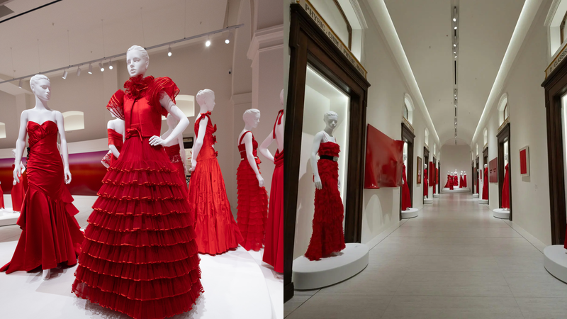 Đầm đỏ đặc trưng Valentino Garavani