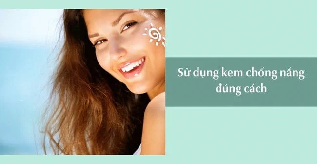 Sử dụng kem chống nắng cho da mụn đúng cách