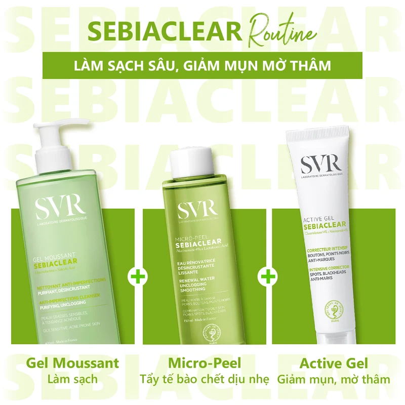 Quá trình làm xẹp mụn và ức chế hắc sắc tố của gel dưỡng da