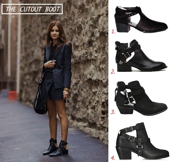 Ankle boots thời trang giao mùa