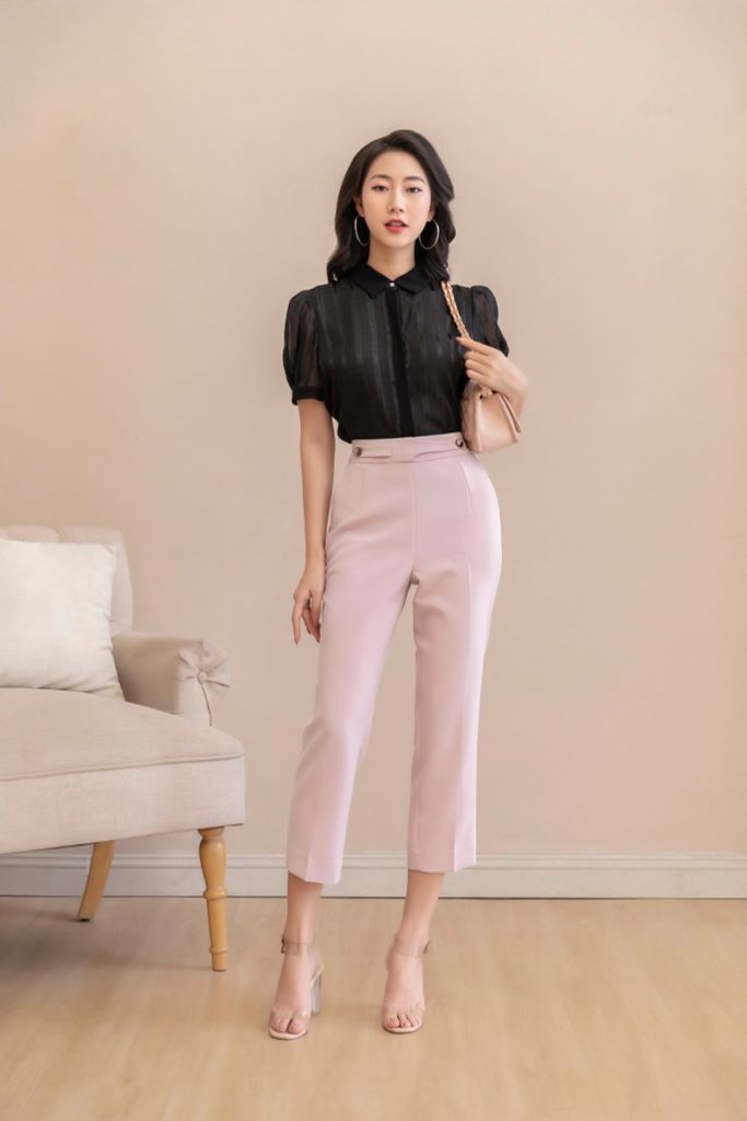 Quần tây màu sắc mới lạ