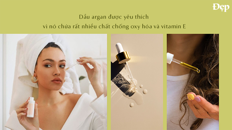Dầu argan giàu vitamin E