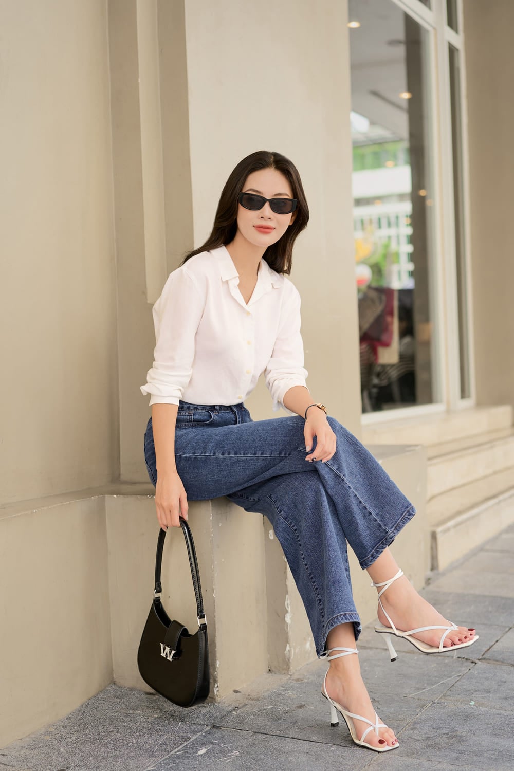 Quần jean nữ basic