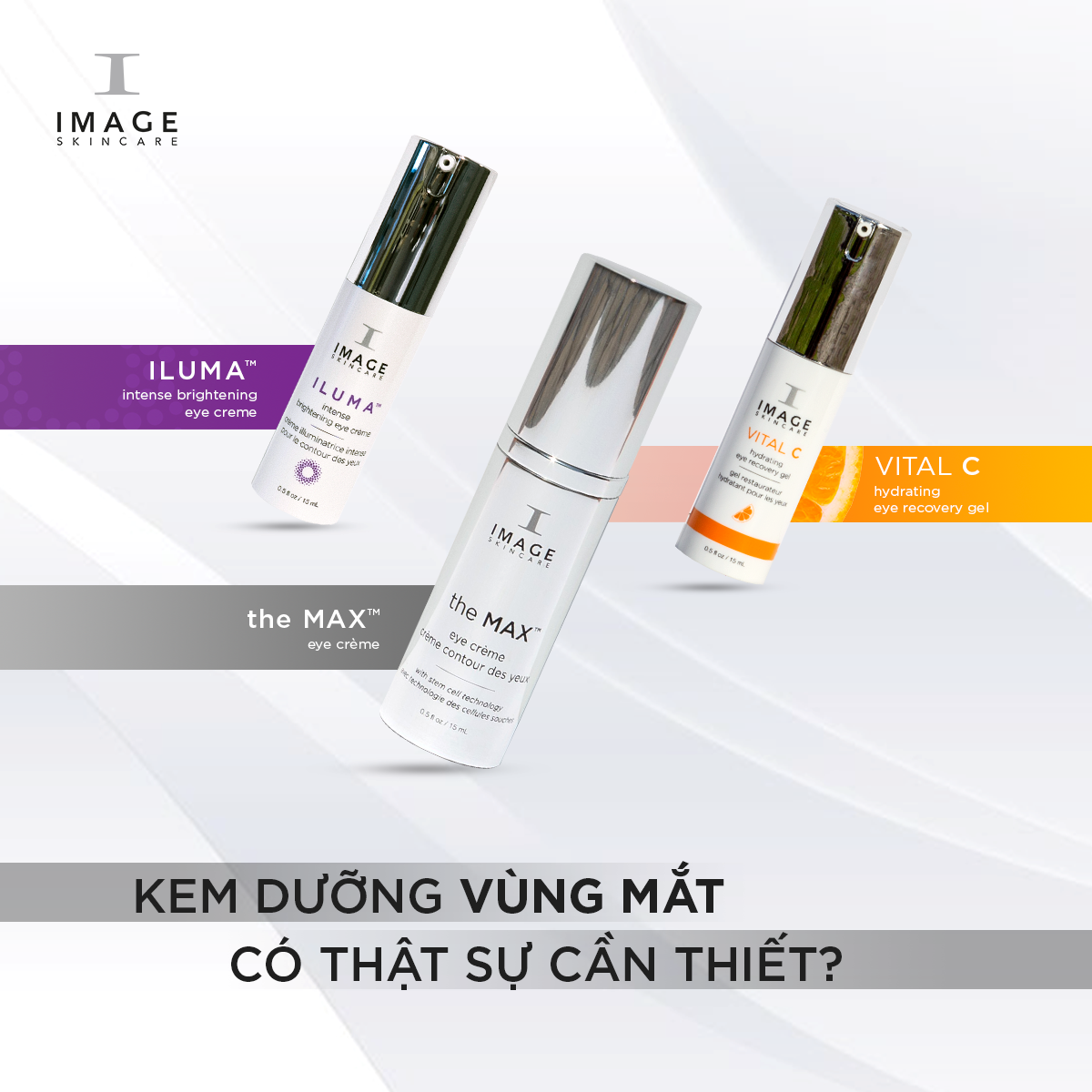Thoa kem dưỡng vùng mắt ngăn ngừa nếp nhăn