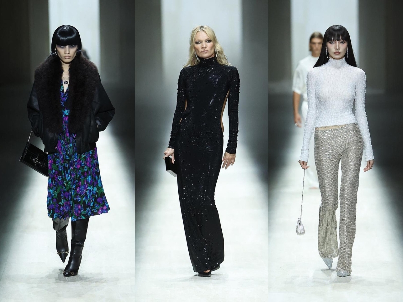Siêu mẫu Kate Moss khép lại show diễn Gucci