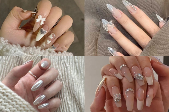 Mẫu nail sang chảnh