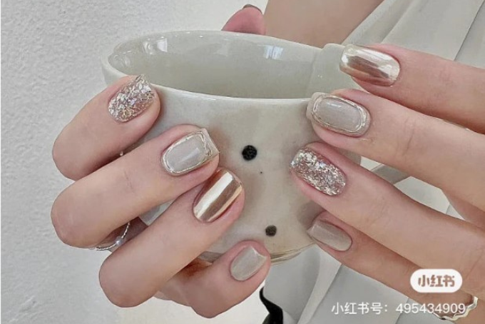 Mẫu nail sáng da