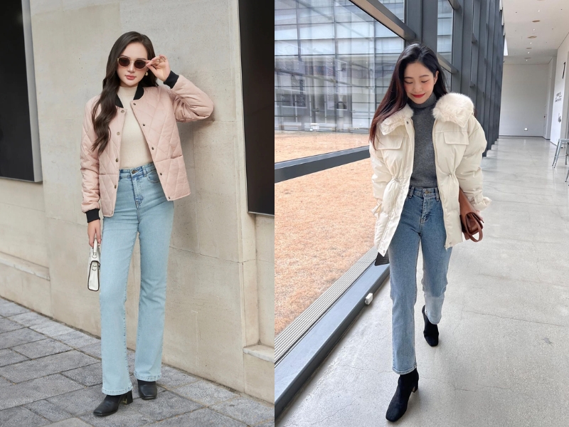 outfit mùa đông cho nữ