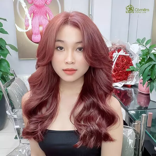 Kiểu tóc Hàn Quốc xoăn sóng