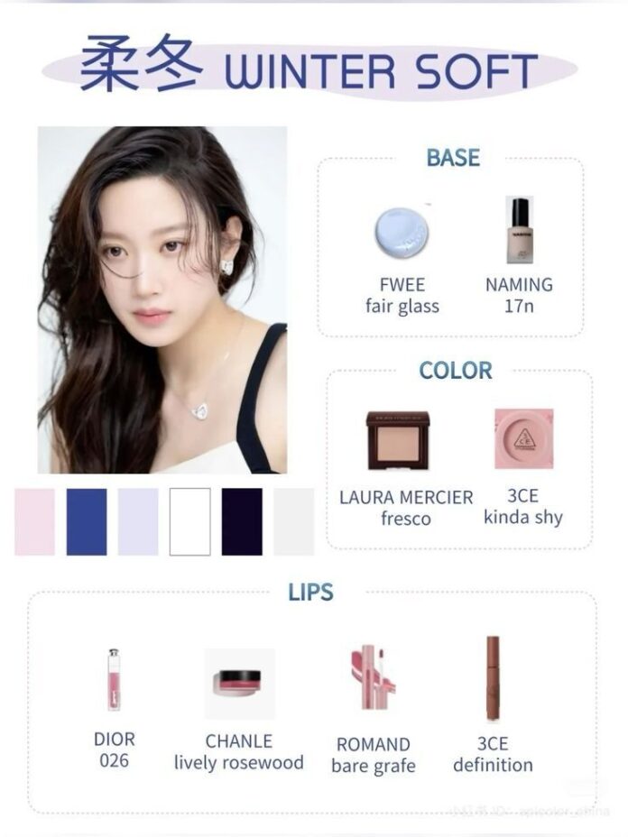 Bright Winter makeup guide