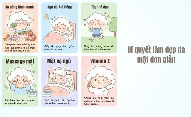 Mặt nạ ngủ giúp khóa ẩm cho da ban đêm