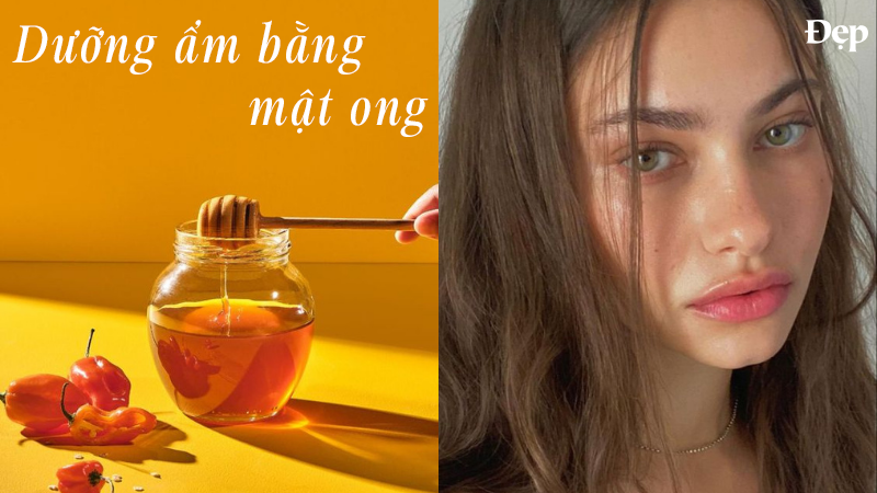 Dưỡng ẩm bằng mật ong