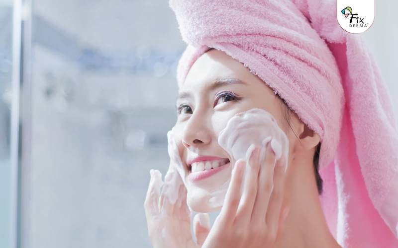 Làm sạch da là bước quan trọng khi chăm sóc da