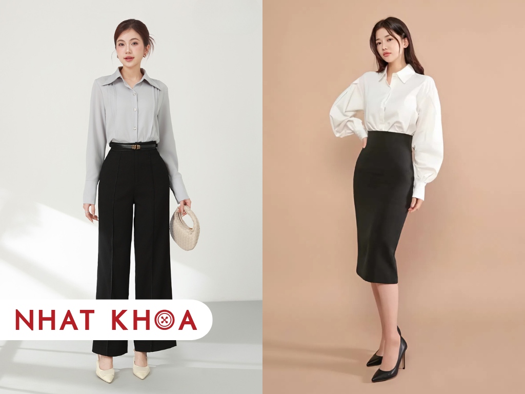 Phối đồ công sở đa dạng