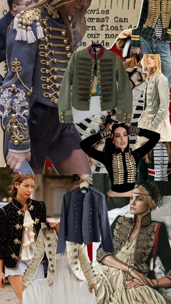 Napoleon jacket quân đội
