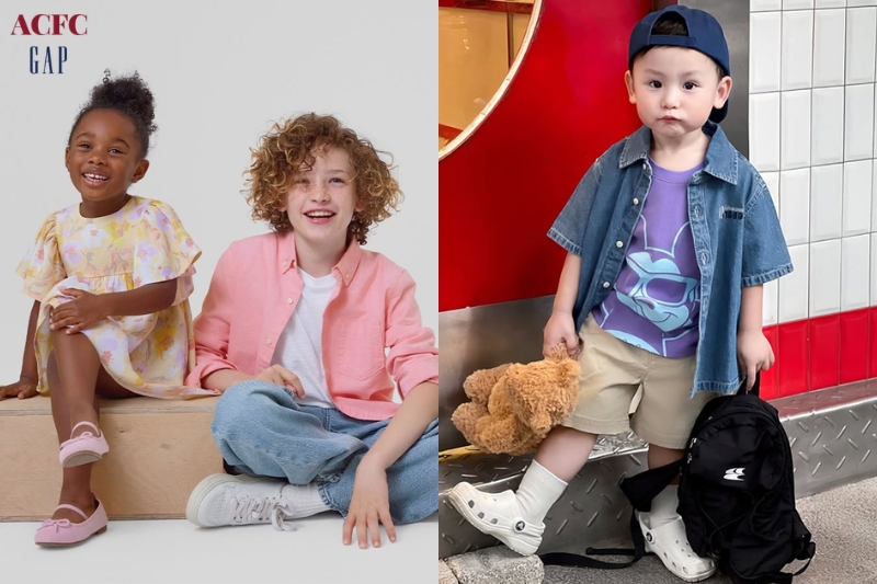 GAP Kids Và Baby GAP: Thế Giới Thời Trang Trẻ Em Mang Chất Mỹ Đời Thường