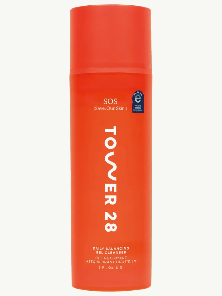 Tower28 SOS Gentle Hydrating Gel Cleanser cho da nhạy cảm