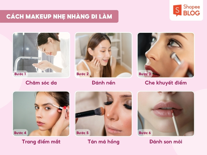 Trang điểm phù hợp từng hoàn cảnh