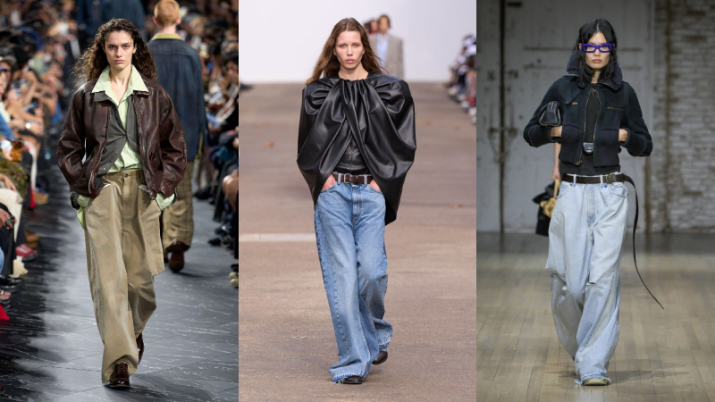 Kỹ thuật layering với denim