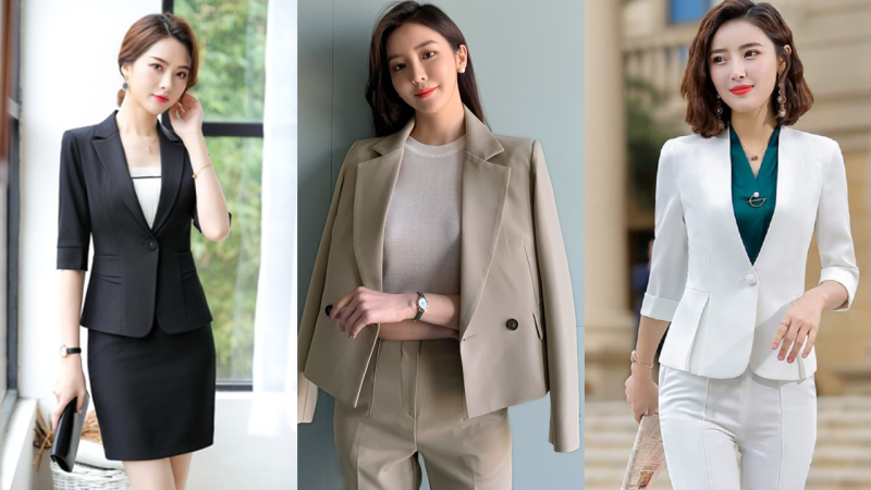 Suit nữ thiết kế sang trọng – phong cách trở thành “tuyên ngôn thời trang”