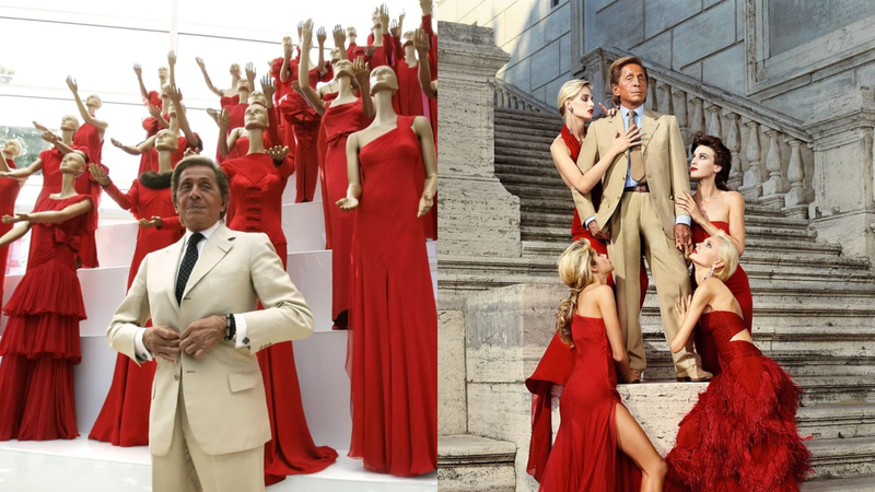 Màu đỏ đặc trưng Valentino