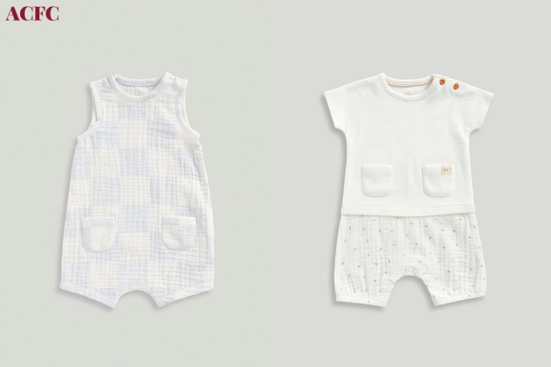Bodysuit Sơ Sinh: Mặc Sao Cho Bé Thoải Mái Mà Vẫn Gọn Gàng Cả Ngày