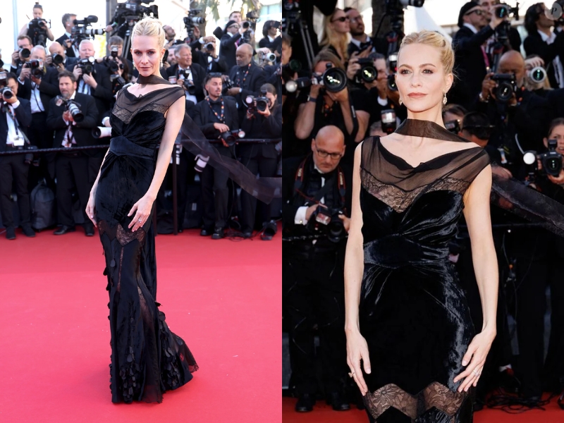 Poppy Delevingne lộng lẫy với thiết kế John Galliano