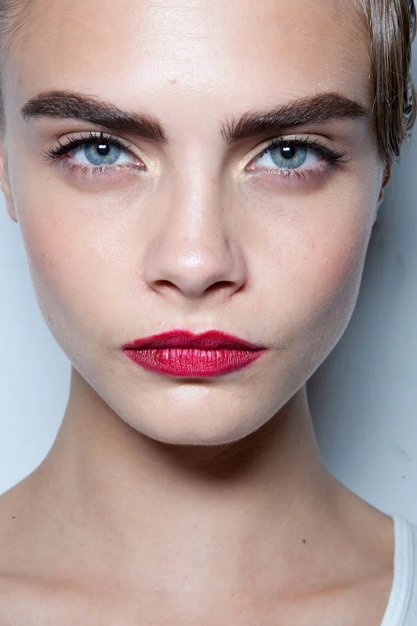 Bold natural brows